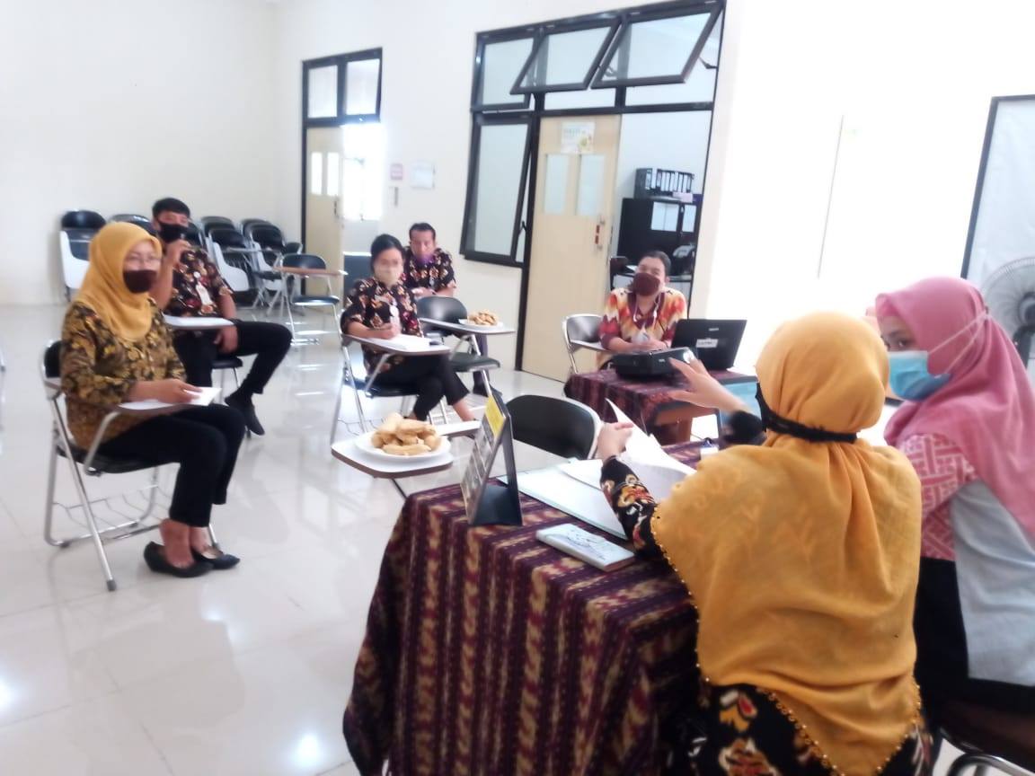 PERSIAPKAN IHT BAGI PEGAWAI, INSTALASI DIKLAT SELENGGARAKAN PERTEMUAN